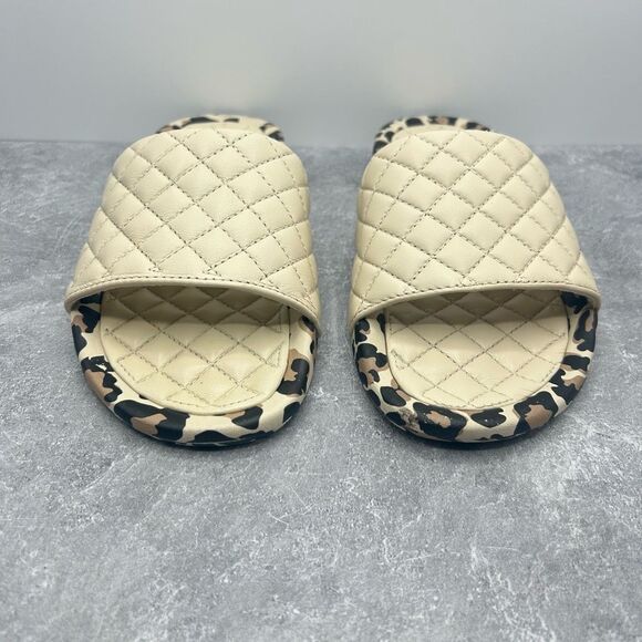 APL Athletic Propulsion Labs Lusso Leopard Slides Size 7 - Picture 5 of 13